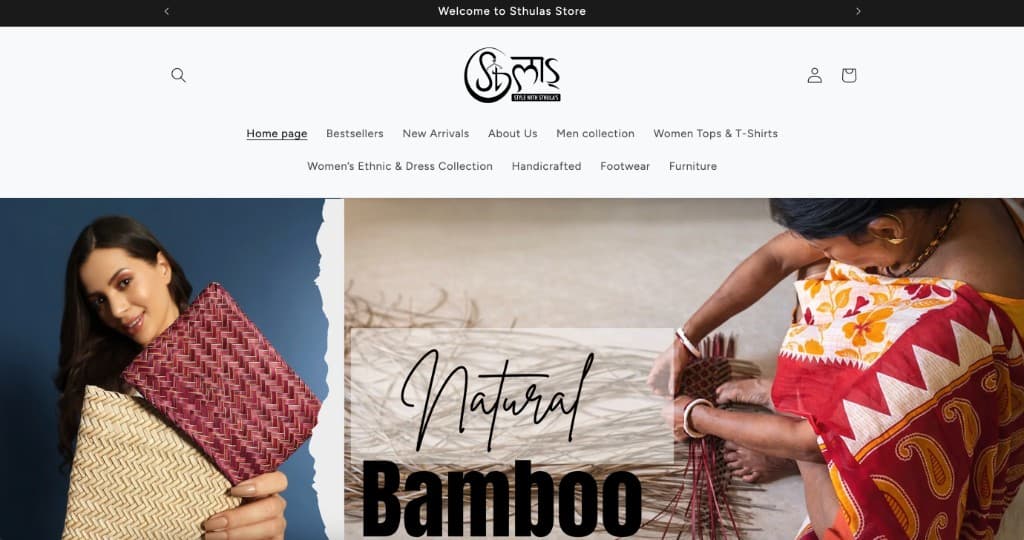 Sthulas eCommerce preview